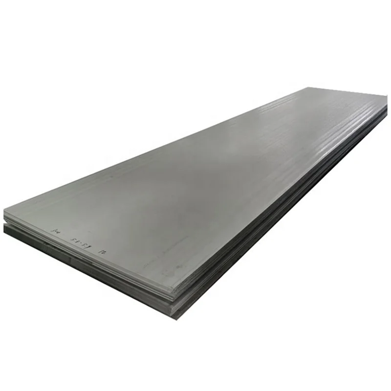 Stacked hot-rolled stainless steel plates